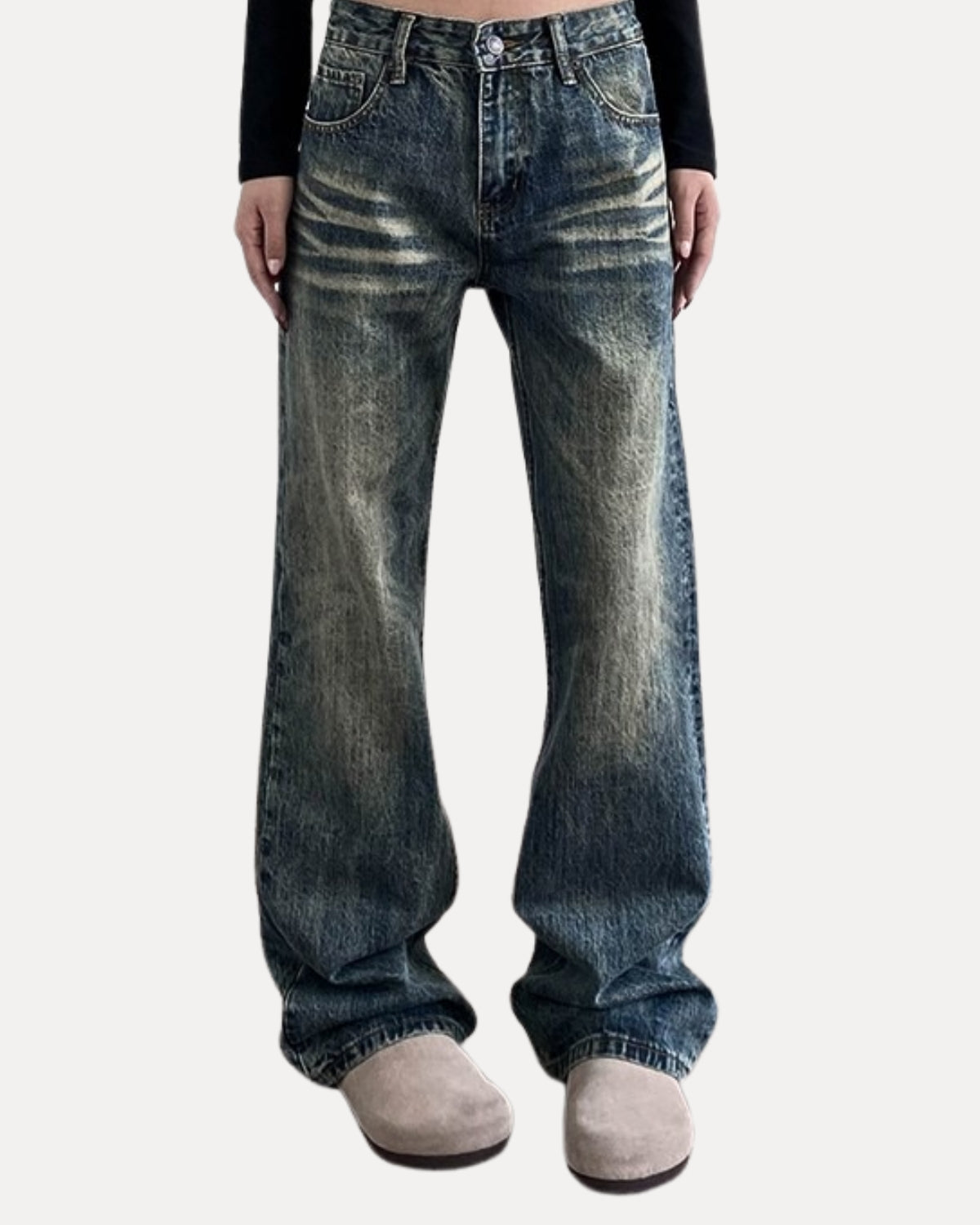 Rustic Wash Jeans