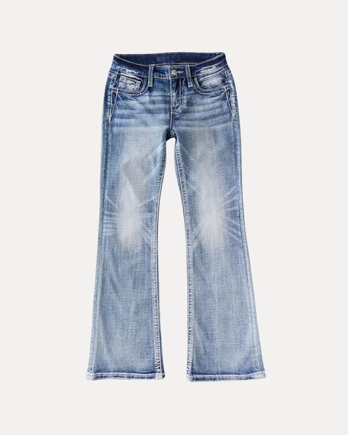 Vintage Bootcut Denim Jeans
