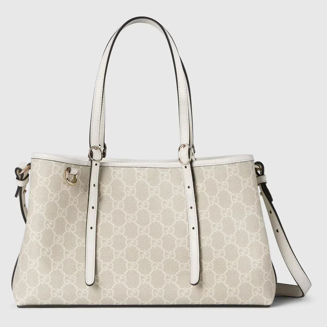 EMBLEM BEIGE TOTE