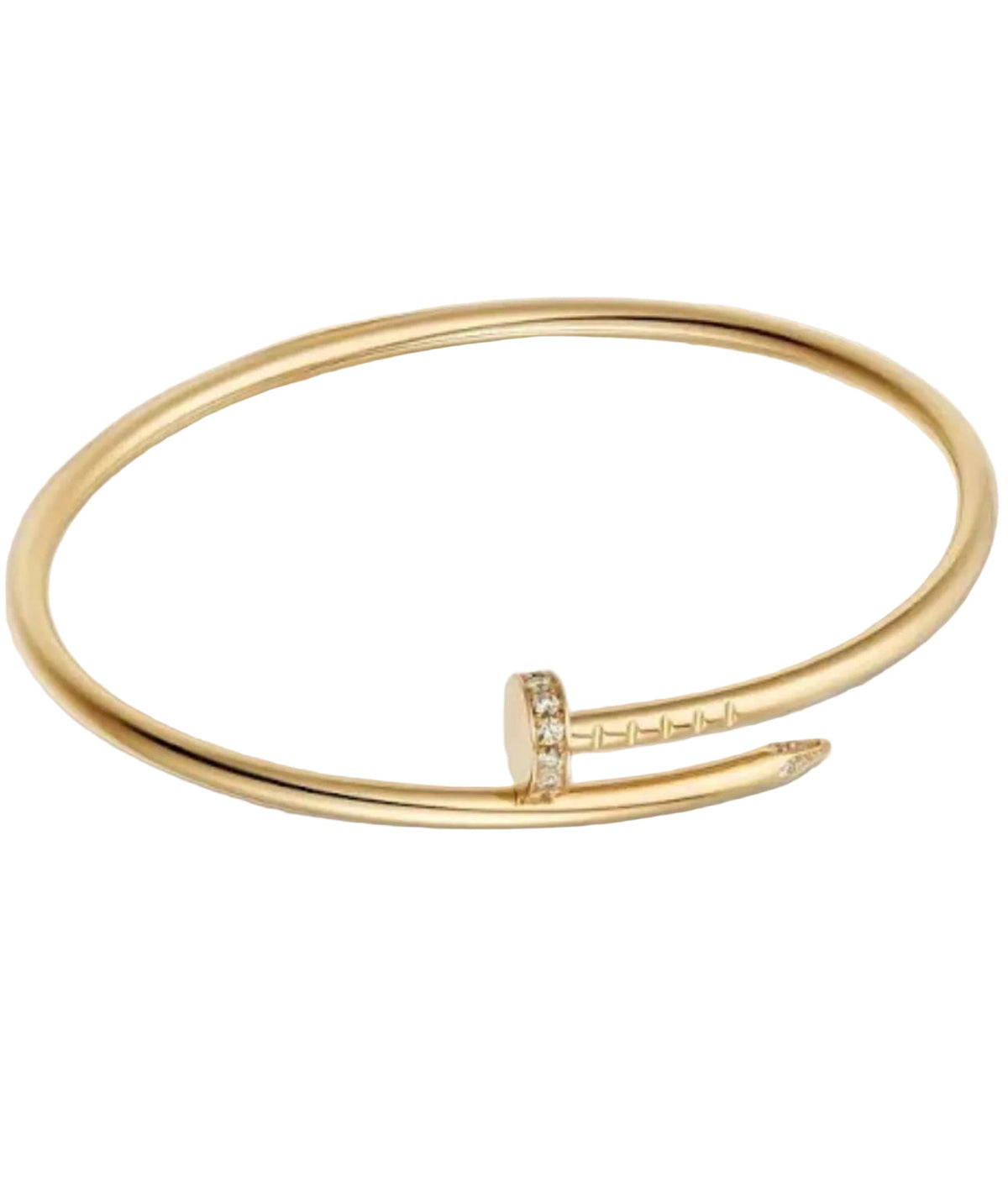 bracelet gold thin diamonds