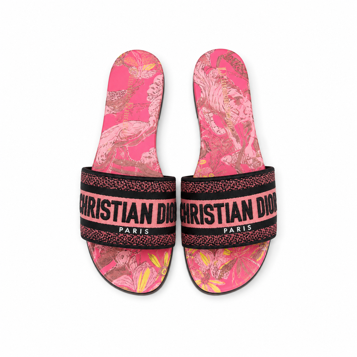CHRISTY HOT PINK SANDALS