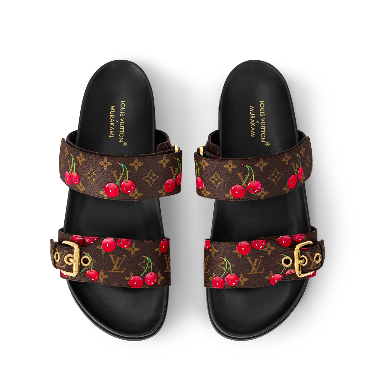 CHERRY STRAP SANDALS