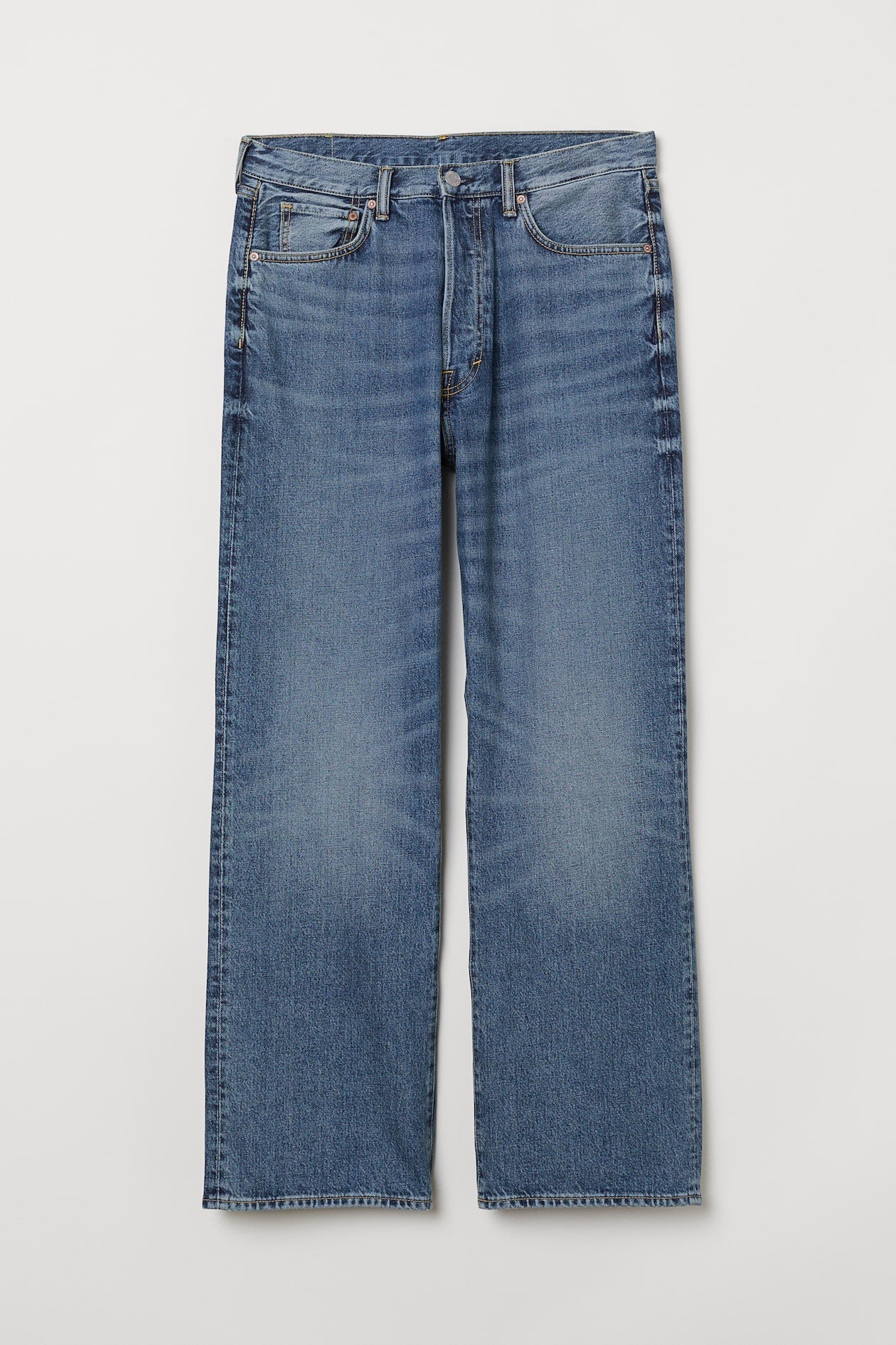 Relaxed fit jeans - blue