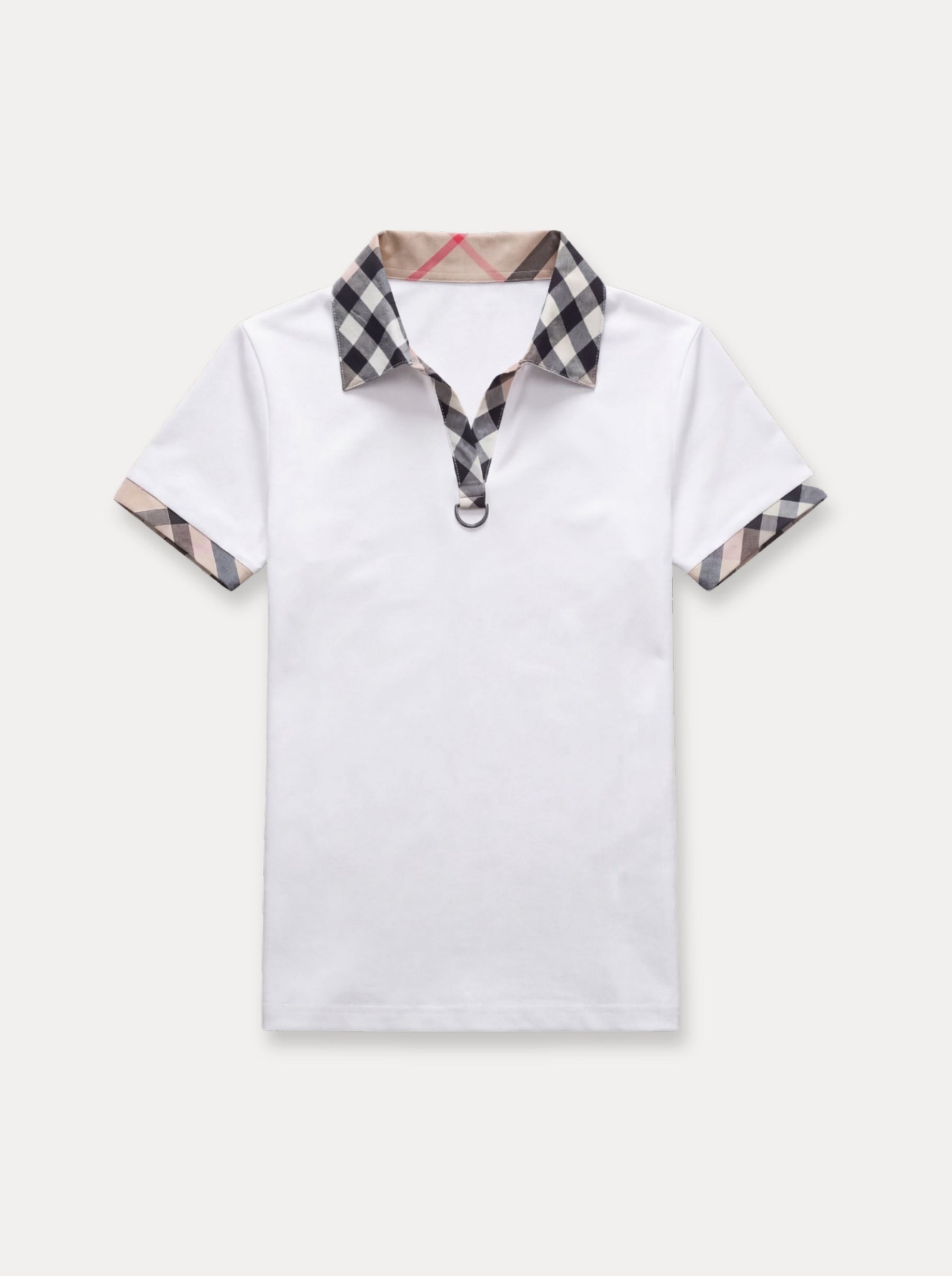 Checked Polo