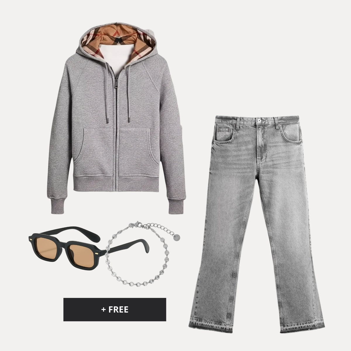 VIRAL OUTFIT  - Silver Edge