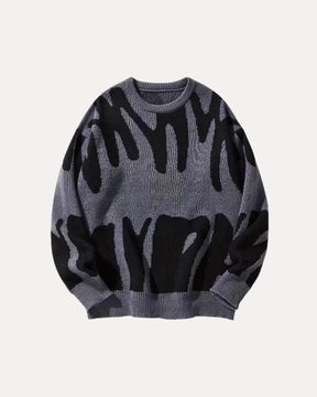 Pattern Knit Sweater