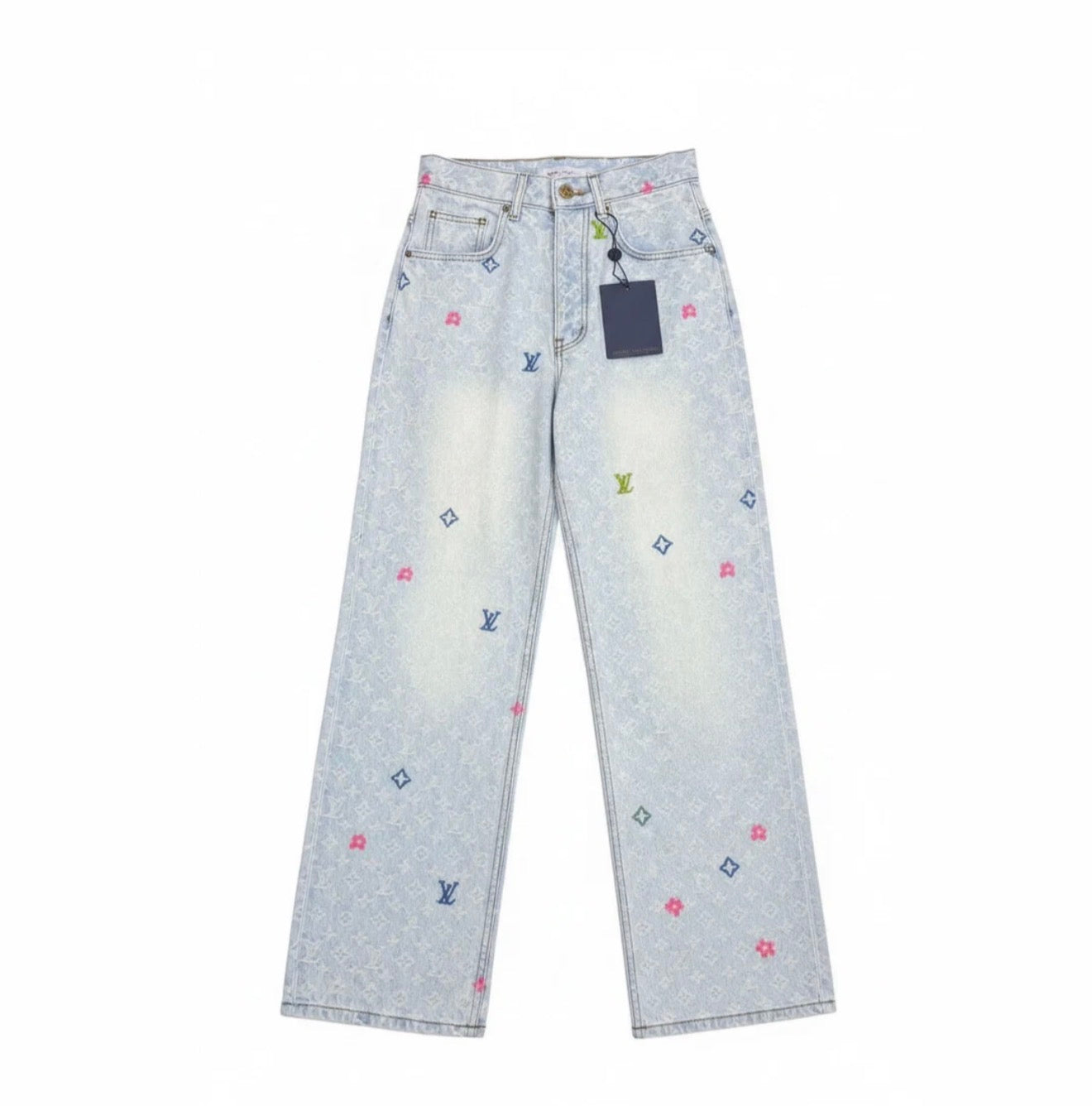 LIGHT MONOGRAM JEANS