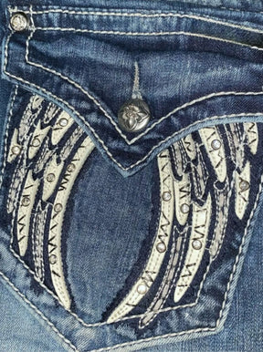 Midnight Wing Straight Jeans