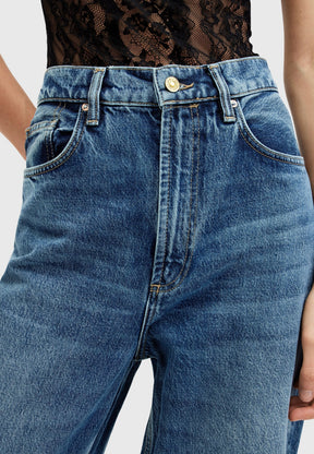 Relaxed fit jeans - blue