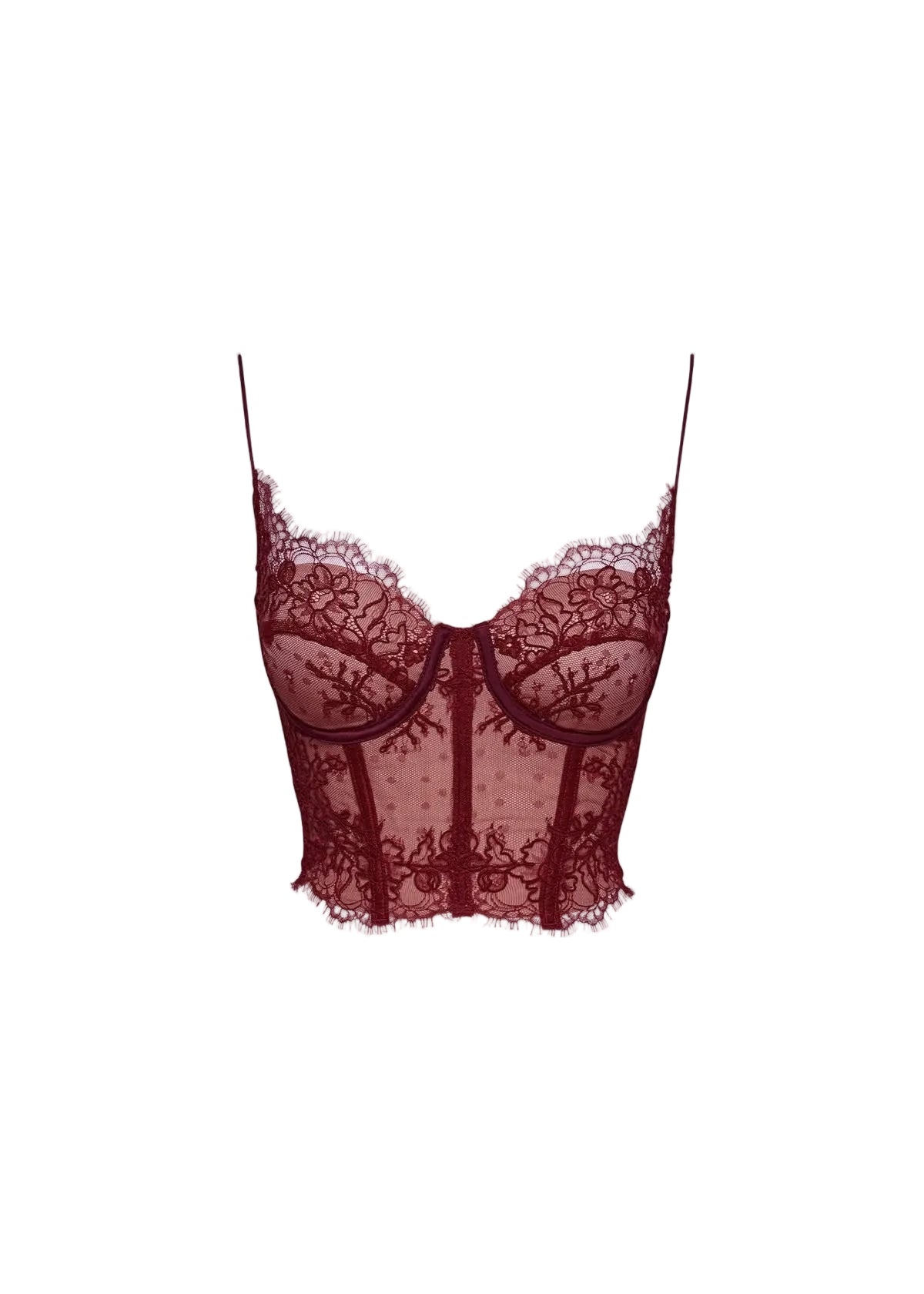 RED CORSET TOP