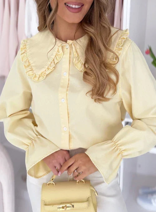 Elowra Blouse – Light Yellow