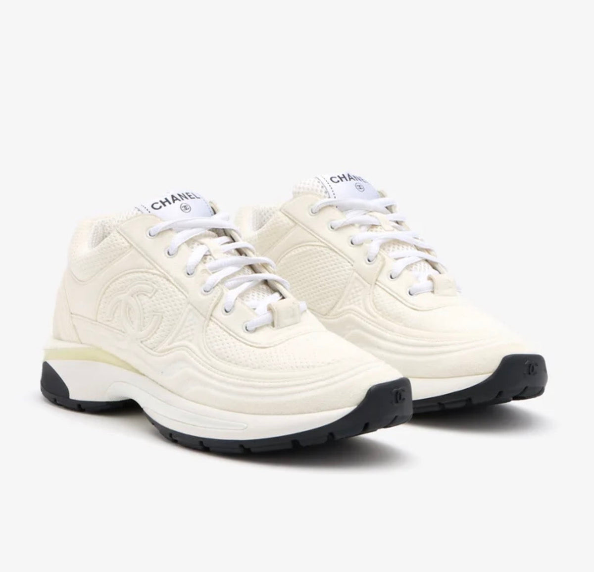 C white trainers