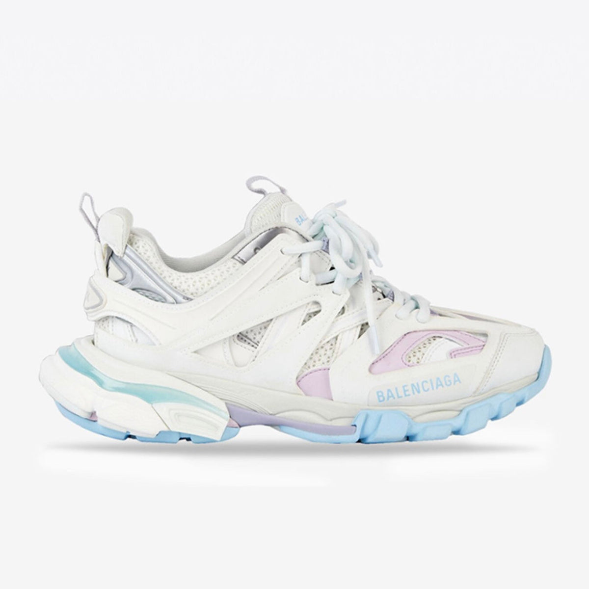 TRACKS PASTEL WHITE SNEAKERS