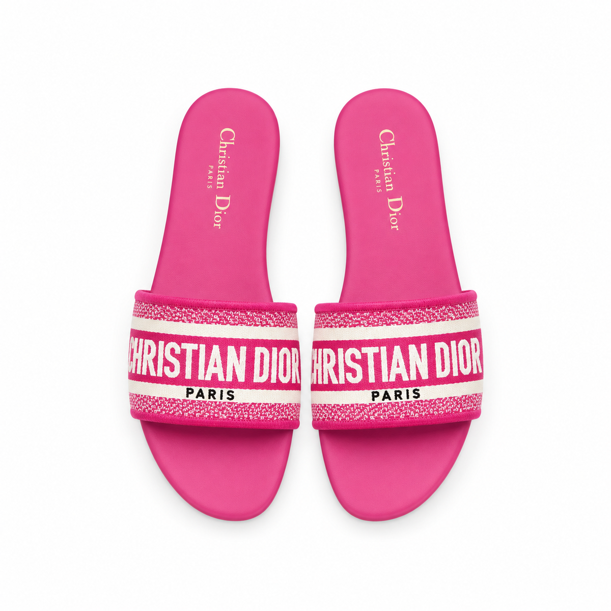 CHRISTY NEON PINK SANDALS