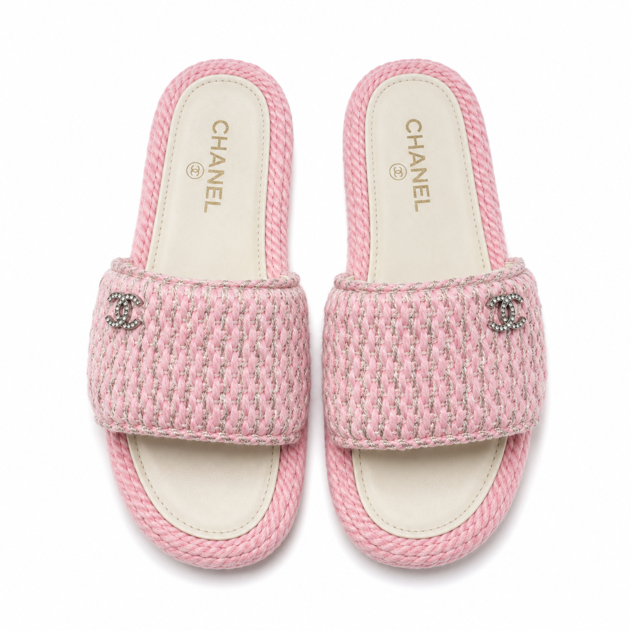 BABY PINK SANDALS