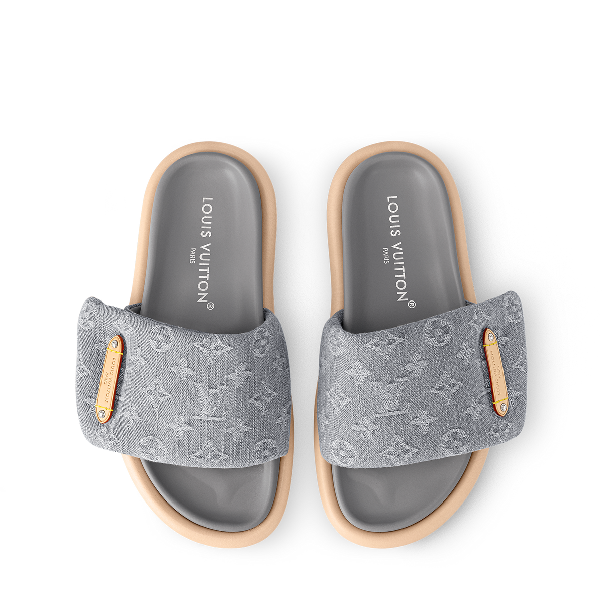PILLOW MULES GREY