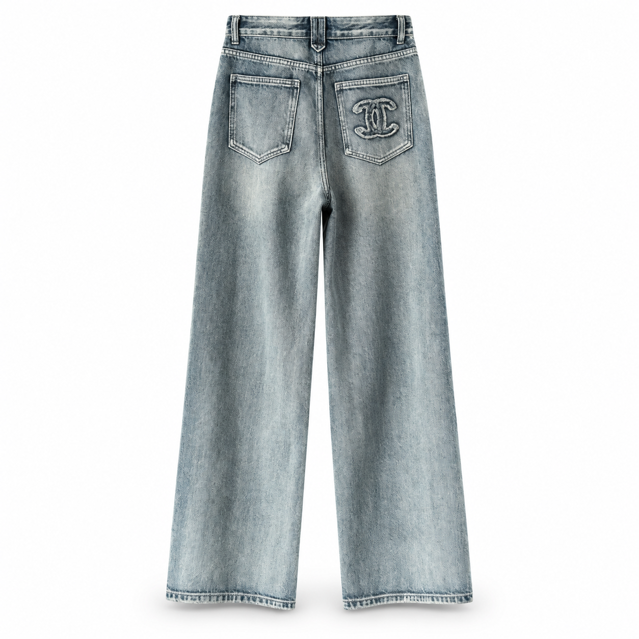 big logo jeans