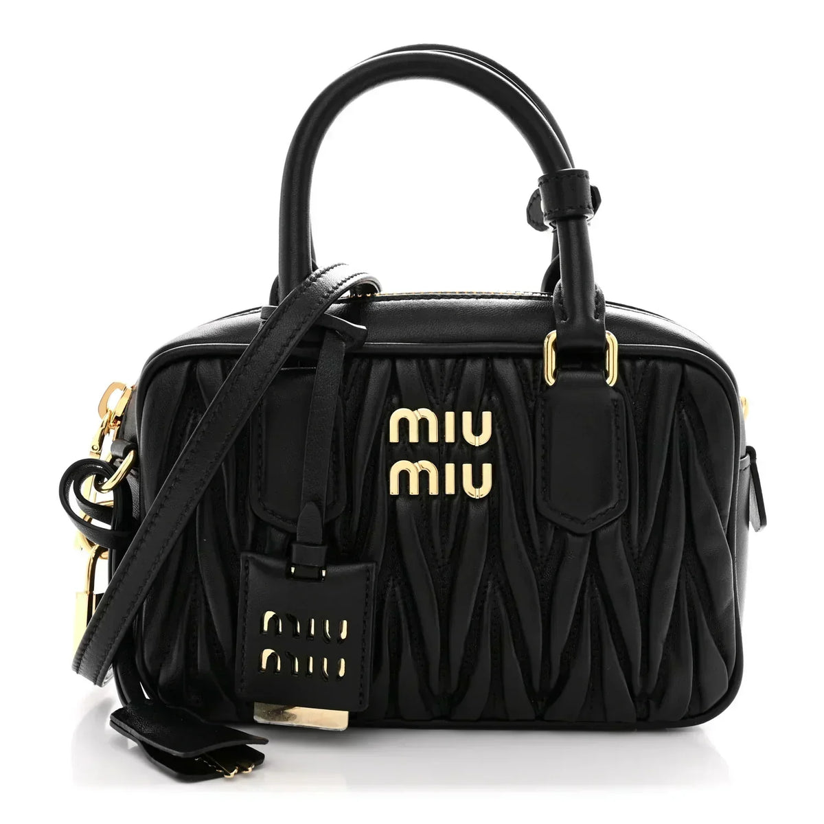 MIUE MINI BAG BLACK