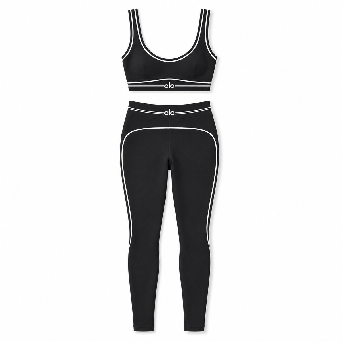 BLACK YOGA SET