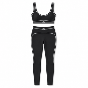 BLACK YOGA SET