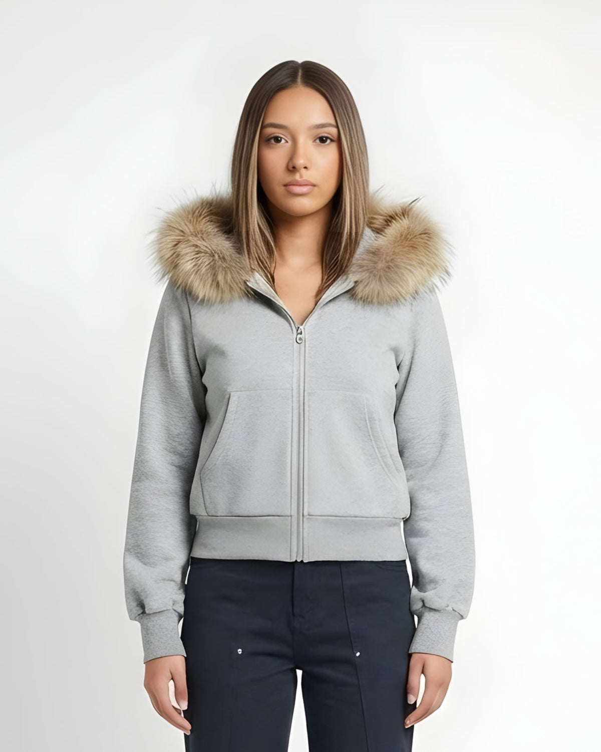 Frosthalo Zip Hoodie